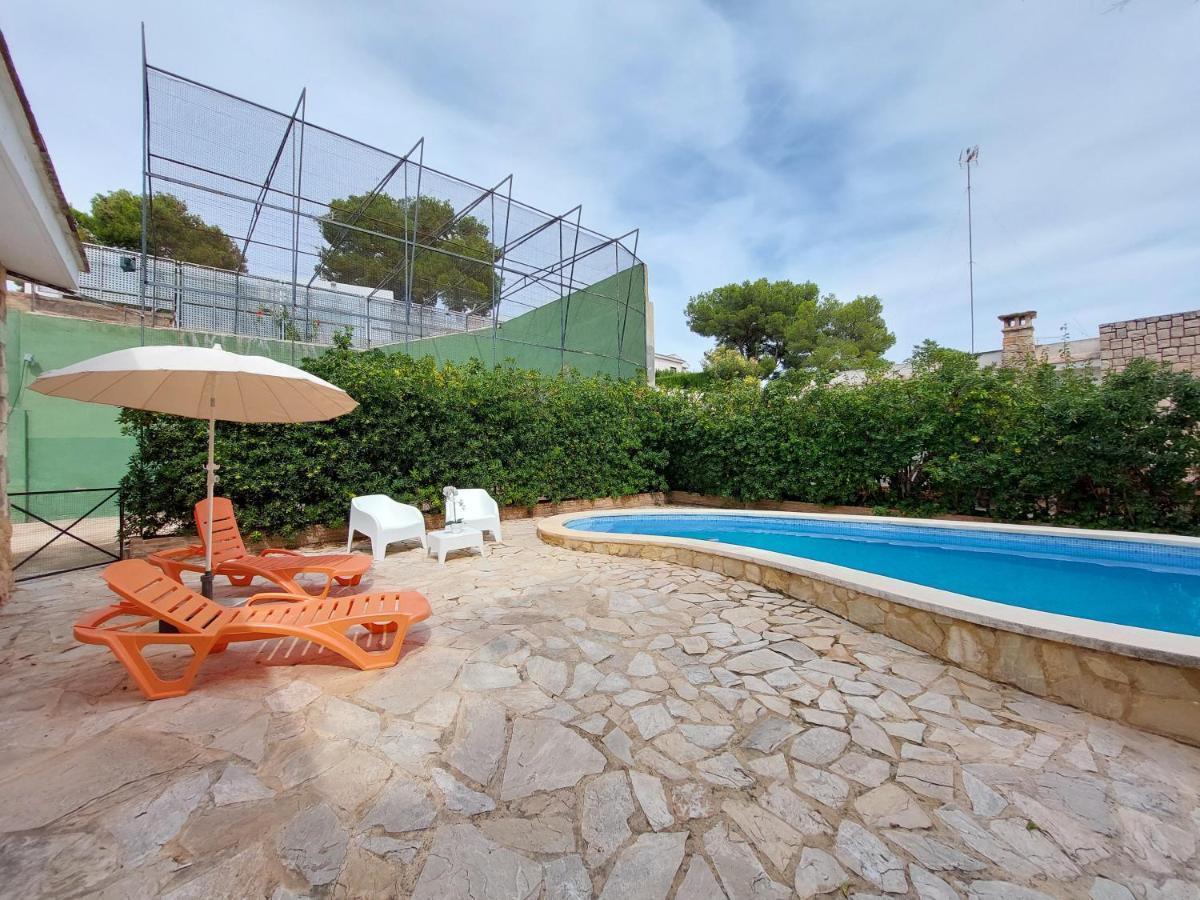 Chalet Rustico Con Piscina Y Barbacoa, Valencia トレント エクステリア 写真