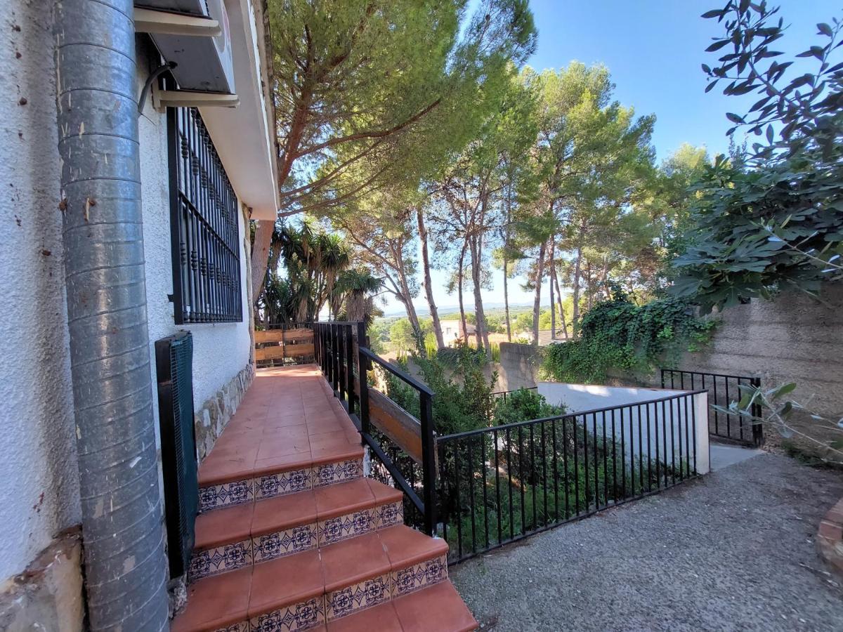 Chalet Rustico Con Piscina Y Barbacoa, Valencia トレント エクステリア 写真