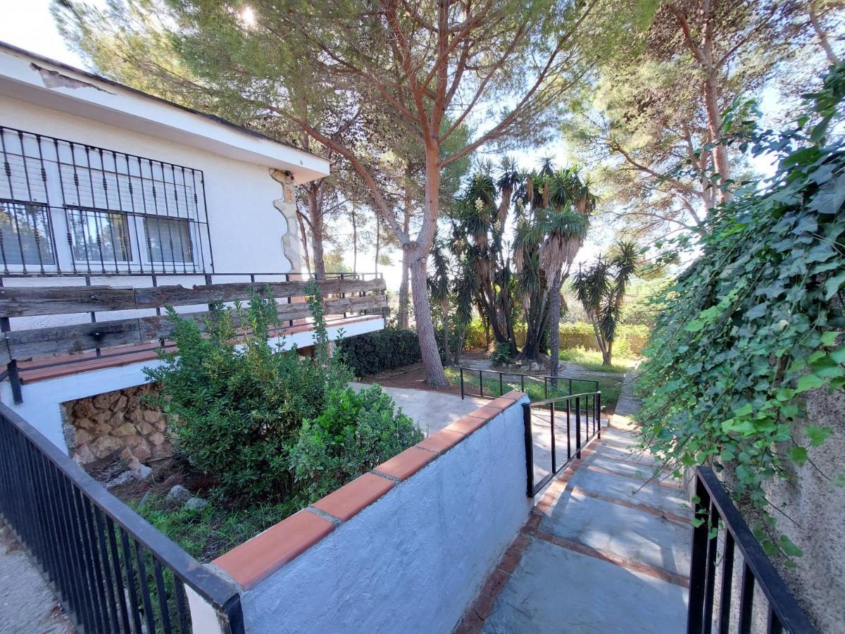 Chalet Rustico Con Piscina Y Barbacoa, Valencia トレント エクステリア 写真